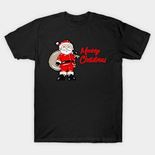 Merry Christmas Santa Claus T-Shirt